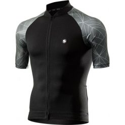Koszulka rowerowa Fancy. Czarne t-shirty sportowe męskie SIXS, l, z poliesteru, bez ramiączek, rowerowe. W wyprzedaży za 275.50 zł.