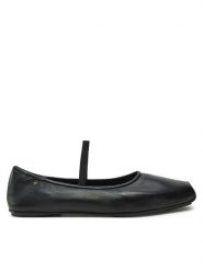 Tory Burch Baleriny Runway Ballet 157625 Czarny. Czarne baleriny damskie Tory Burch, bez wzorów, ze skóry, bez obcasa. Za 939.99 zł.