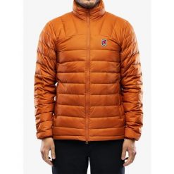 Kurtka puchowa męska Fjallraven Expedition Pack Down Jacket. Brązowe kurtki męskie Fjällräven, m, bez wzorów, z puchu, sportowe, bez kaptura. W wyprzedaży za 1,097.00 zł.