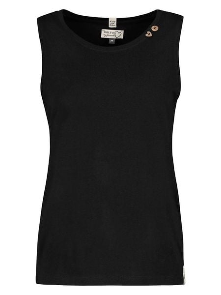 Sublevel Top w kolorze czarnym rozmiar: XS. Czarne topy damskie Sublevel, xs, bez wzorów, z bawełny, bez kołnierzyka. Za 47.94 zł.