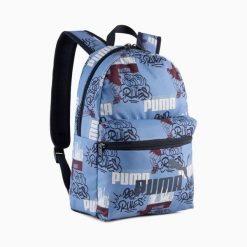 Puma Plecak Phase Aop Small 09132404. Niebieskie plecaki damskie Puma, bez wzorów. Za 64.99 zł.
