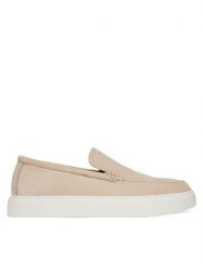 Calvin Klein Półbuty Hybrid Moccasin Nu HM0HM01902 Beżowy. Brązowe półbuty męskie CALVIN KLEIN, ze skóry, bez zapięcia. Za 649.99 zł.