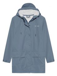 Exani Kurtka przeciwdeszczowa "Exani" w kolorze błękitnym rozmiar: 46. Niebieskie kurtki przeciwdeszczowe damskie Exani, bez kaptura. Za 195.99 zł.