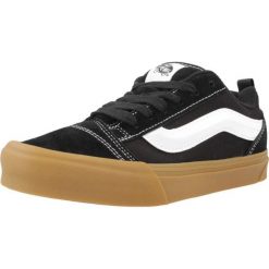 Obuwie sportowe Kobieta VANS Knu Skool. Czarne buty sportowe na co dzień damskie Vans, bez wzorów, z tkaniny. Za 351.99 zł.