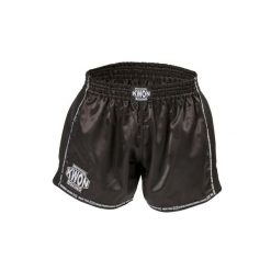 Spodenki do boksu tajskiego Kwon Evolution. Czarne szorty męskie KWON, bez wzorów, z materiału. Za 228.00 zł.