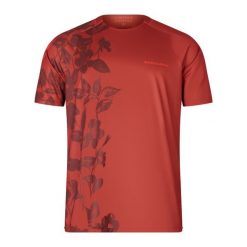 Koszulka Endura Botanic Ltd z nadrukiem S/s. Czarne t-shirty damskie ENDURA, s, bez wzorów, ze skóry, bez kołnierzyka. Za 179.99 zł.