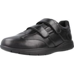Buty GEOX U SPHERICA EC2 Czarny. Czarne buty trekkingowe męskie Geox, ze skóry, bez zapięcia, na fitness i siłownię. Za 330.99 zł.