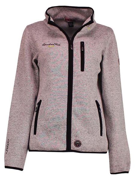 Canadian Peak Kurtka polarowa "Tedeneak" w kolorze szarobrązowym rozmiar: M. Szare kurtki damskie Canadian Peak, m, bez wzorów, z polaru, bez kaptura. Za 130.50 zł.