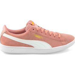 Różowe Buty Puma Vikky Peach Beige-Puma White W 362624 25. Czerwone buty sportowe na co dzień damskie Puma, bez wzorów, z gumy, Puma Vikky. W wyprzedaży za 269.00 zł.