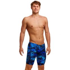 Spodenki kąpielowe męskie do pływania treningowe na basen Funky Trunks Jammer. Kąpielówki męskie FUNKY TRUNKS, m, bez wzorów, do pływania. Za 221.39 zł.