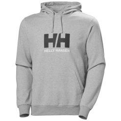 Bluza z kapturem Helly Hansen HH Logo 2.0. Szare bluzy z kapturem męskie Helly Hansen, m, z bawełny. W wyprzedaży za 322.00 zł.