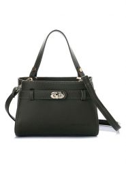 Vince Camuto Torebka "Lecce" w kolorze ciemnozielonym - 20 x 15 x 11 cm rozmiar: onesize. Zielone torebki klasyczne damskie Vince Camuto, bez wzorów, z materiału, bez dodatków. Za 121.99 zł.