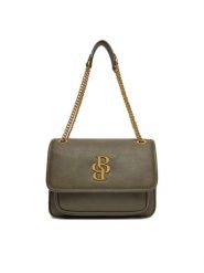 Badura Torebka C-AILANI-LDA8057 Khaki. Brązowe torebki klasyczne damskie Badura, bez wzorów, z materiału, bez dodatków. Za 279.99 zł.