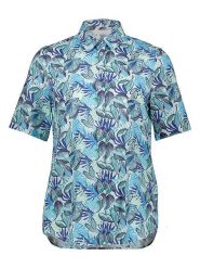 Eterna Koszula - Regular fit - w kolorze niebieskim rozmiar: 38. Niebieskie koszule damskie Eterna, bez wzorów, z bawełny, bez kołnierzyka, bez ramiączek. Za 96.14 zł.