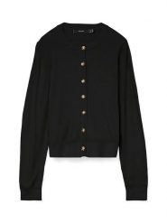 Vero Moda Kardigan w kolorze czarnym rozmiar: M. Czarne kardigany damskie Vero Moda, m, bez wzorów. Za 86.99 zł.