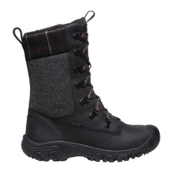 Śniegowce ocieplane damskie Greta Tall Boot Wp. Czarne śniegowce damskie Keen. Za 491.00 zł.