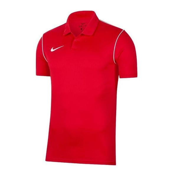 Męska Koszulka Polo Park 20 DriFIT. Czerwone koszulki polo męskie Nike, m, bez wzorów, bez ramiączek. Za 138.99 zł.