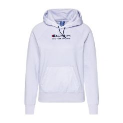 Bluza sportowa damska Champion Sweatshirt HD z kapturem. Białe bluzy sportowe damskie CHAMPION, xs, z bawełny. Za 228.00 zł.