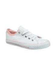 Buty na każdą stopę Trampki w kolorze białym rozmiar: 39. Białe trampki i tenisówki damskie Buty na każdą stopę, bez wzorów, z tkaniny. Za 88.02 zł.