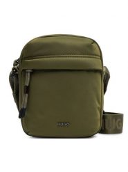 HUGO Saszetka Ayden 50568375 Zielony ciemny. Zielone saszetki męskie Hugo, z materiału. Za 424.99 zł.