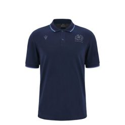 Koszulka polo dla dzieci Écosse Leisure 6NT 2023. Niebieskie koszulki dziewczęce Macron, m, bez wzorów, bez ramiączek. Za 155.00 zł.