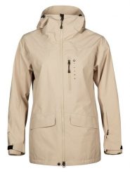 Halti Kurtka narciarska "Settler DX" w kolorze beżowym rozmiar: 40. Brązowe kurtki narciarskie i snowboardowe damskie Halti, m, bez wzorów, bez kaptura, narciarskie. Za 785.09 zł.