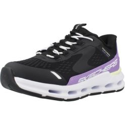 Buty SKECHERS SLIP-INS GLIDESTEP VISTA LANE Czarny. Czarne buty trekkingowe męskie Skechers, z syntetyku, bez zapięcia, trekkingowe, Skechers Sport. Za 276.50 zł.