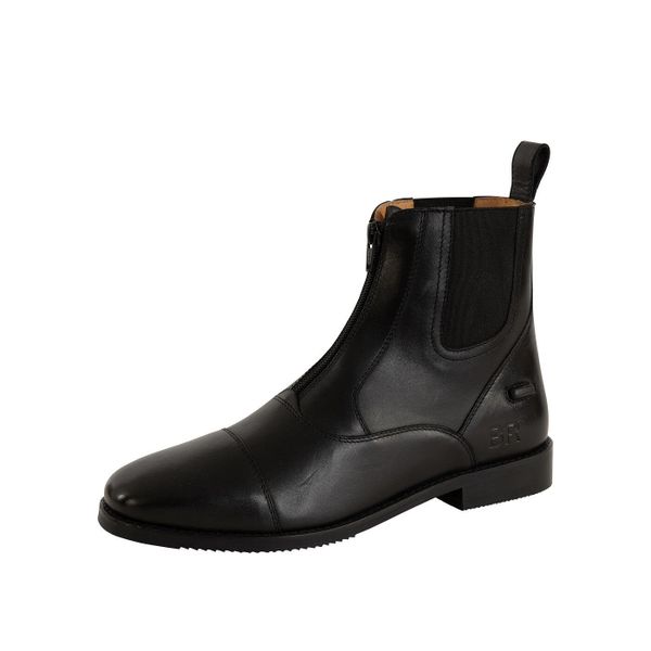 Buty jeździeckie jodhpur BR Equitation Medole. Czarne buty wizytowe męskie BR, z materiału, bez zapięcia. Za 589.70 zł.