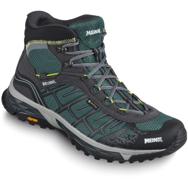Buty turystyczne męskie Meindl Finale Mid GTX. Zielone buty trekkingowe męskie MEINDL, z gore-texu, bez zapięcia, trekkingowe, gore-tex. Za 1,099.00 zł.