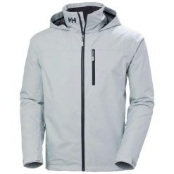Pośrednia kurtka z kapturem Helly Hansen Crew 2. Niebieskie kurtki męskie Helly Hansen, m, bez wzorów, z materiału, eleganckie, z kapturem. Za 830.50 zł.