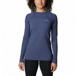 Koszulka Termiczna Damska Columbia Midweight Stretch Long Sleeve Top. Niebieskie bielizna termoaktywna damska Columbia, l, bez wzorów. Za 166.99 zł.