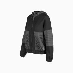 Kurtka damska DIADORA L. TRACK JACKET URBANITY. Czarne kurtki damskie Diadora, l, bez wzorów, bez kaptura. Za 169.99 zł.