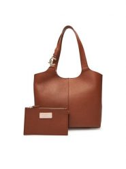 Coccinelle Torebka Hand Grained L E1 SHA 11 02 01 Brązowy. Brązowe torebki klasyczne damskie Coccinelle, bez wzorów, ze skóry, bez dodatków. Za 1,299.00 zł.