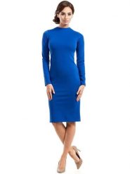 Stylove Sukienka w kolorze niebieskim rozmiar: L. Niebieskie sukienki damskie Stylove, l, bez wzorów, bez kołnierzyka, bez ramiączek, midi. Za 180.06 zł.