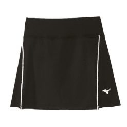 Spódnica zespołowa Mizuno Hex Rect. Czarne spódniczki damskie Mizuno, bez wzorów, sportowe, sportowe. Za 175.50 zł.