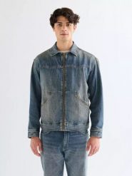 MESKA KURTKA WRANGLER TRAILRIDER JACKET DUSK 112378058. Kurtki męskie Wrangler, xl, bez wzorów, z jeansu, bez kaptura. Za 219.99 zł.