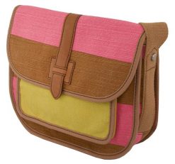 Fossil damska torebka tekstylno-skórzana, 28 x 22 x 8 cm. Czerwone torebki klasyczne damskie Fossil, bez wzorów, ze skóry, bez dodatków. Za 238.99 zł.