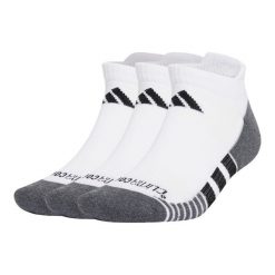 Niskie skarpetki z amortyzacją Performance CLIMACOOL 3 pary. Białe skarpetki damskie Adidas, bez wzorów, z materiału. Za 59.95 zł.