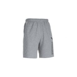 Spodenki Gym & Pilates Logo męskie. Szare szorty męskie Puma, m, z bawełny, na jogę i pilates. Za 64.99 zł.