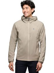 Black Diamond Kurtka softshellowa "Alpine Start" w kolorze beżowym rozmiar: L. Brązowe kurtki outdoor męskie Black Diamond, l, bez wzorów, z materiału, bez kaptura. Za 592.99 zł.