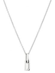 Liebeskind Naszyjnik z zawieszką - dł. 45 cm rozmiar: onesize. Szare naszyjniki damskie Liebeskind, srebrne. Za 183.59 zł.