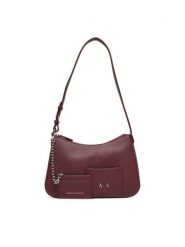 Armani Exchange Torebka XW001213 AF15625 UA343 Bordowy. Czerwone torebki klasyczne damskie Armani Exchange, bez wzorów, ze skóry, bez dodatków. Za 589.99 zł.