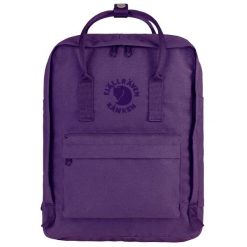Plecak sportowo-turystyczny Re-Kanken 16l. Niebieskie plecaki damskie Fjällräven, bez wzorów. Za 529.99 zł.