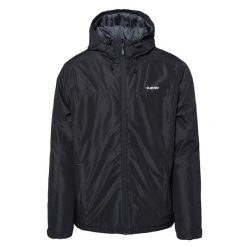 Kurtka narciarska męska Hi-Tec Makito II - czarna, Rozmiar XL. Czarne kurtki męskie Hi-tec, l, bez wzorów, bez kaptura, narciarskie. Za 189.99 zł.