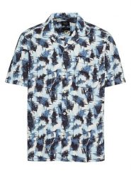 Camel Active Koszula - Regular fit - w kolorze błękitno-granatowym rozmiar: XXL. Niebieskie koszule męskie Camel Active, xxl, bez wzorów, z bawełny, bez kołnierzyka, bez ramiączek. Za 127.05 zł.