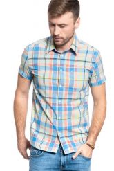 WRANGLER SS 1 PKT SHIRT MĘSKA KOSZULA GOSSAMER GREEN W5J14MG07 112130162. Zielone koszule męskie Wrangler, m, bez wzorów, bez kołnierzyka, bez ramiączek. Za 129.99 zł.