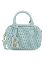 Badura Torebka TYL0226 Zielony. Zielone torebki klasyczne damskie Badura, bez wzorów, z materiału, bez dodatków. Za 127.99 zł.