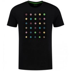 Koszulka Wędkarska T-Shirt Z Nadrukiem Korda Le Dot Tee Black. Czarne t-shirty męskie Korda, xl, bez wzorów, bez kołnierzyka. Za 130.99 zł.