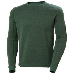 Bluza z okrągłym dekoltem Helly Hansen Varde. Zielone bluzy bez kaptura męskie Helly Hansen, m, z elastanu. Za 514.15 zł.