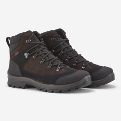 Second Life - Buty Solognac Crosshunt 120 wodoodporne wytrzy... - Stan Doskonały. Brązowe buty trekkingowe męskie SOLOGNAC, z materiału, bez zapięcia, trekkingowe. Za 315.00 zł.